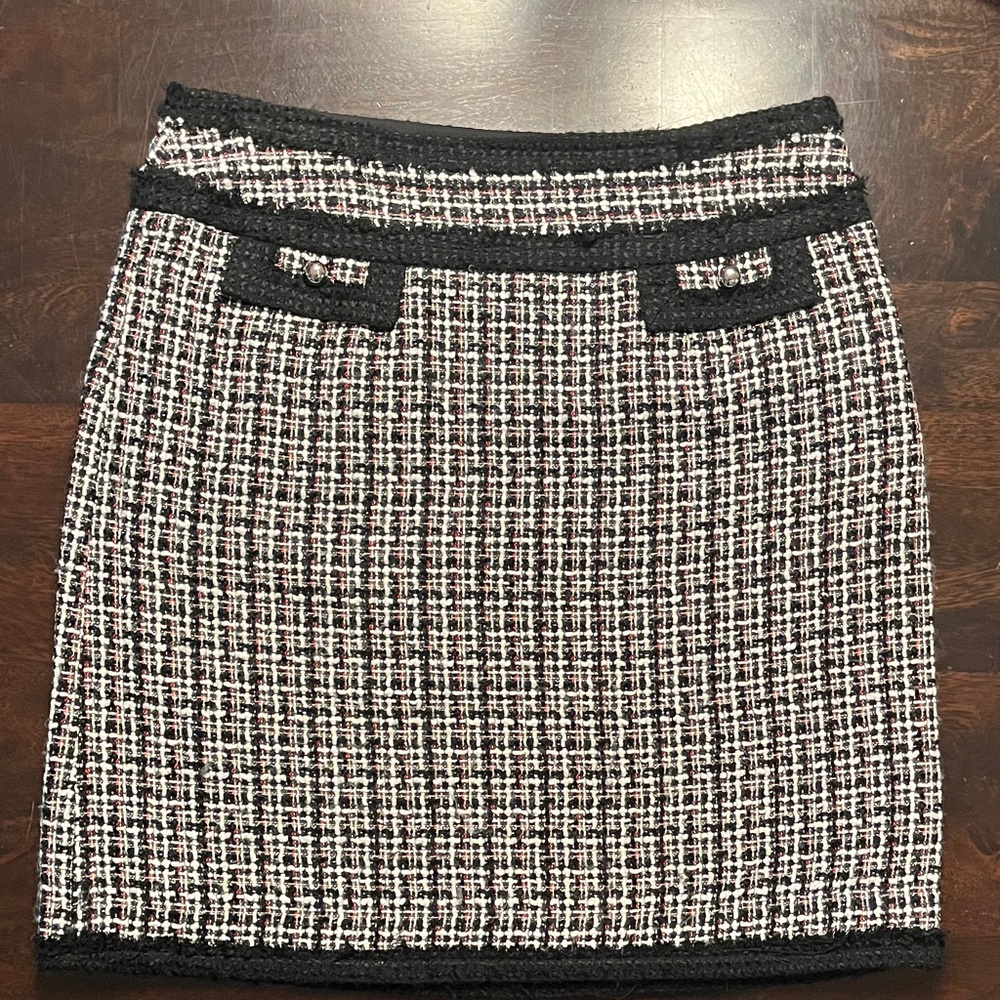 White House Black Market Tweed Skirt